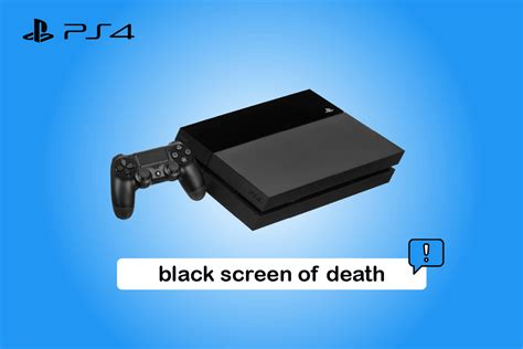 ps4 black screen of death|ps4 stuck on black screen.